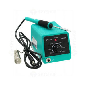 Statie mini de lipit Pro'sKit SS-202F, element de incalzire ceramic, 10W