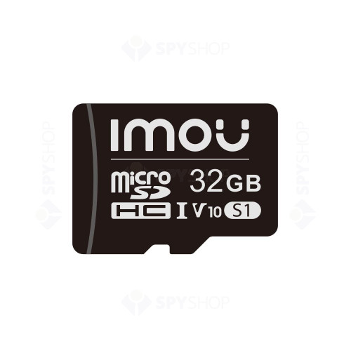 Card de memorie Imou MicroSD 32GB, clasa 10, recomandat pentru supraveghere IP