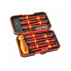 Set surubelnite Daniella Stilo STI1290, 13 piese, izolatie 1000 V, tester tensiune