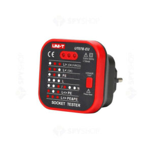 Tester priza EU UT07B UNI-T, 230 V, RCD