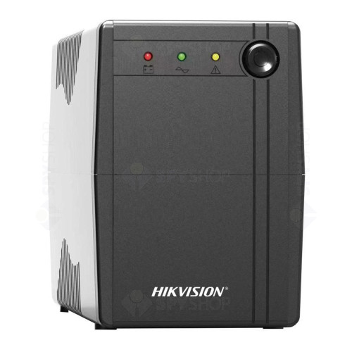 UPS cu 2 prize Hikvision DS-UPS1000, 1000 VA, 600 W, AVR