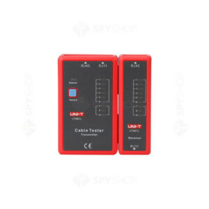 Tester pentru cablu retea si telefonic UNI-T UT681L, indicator LED